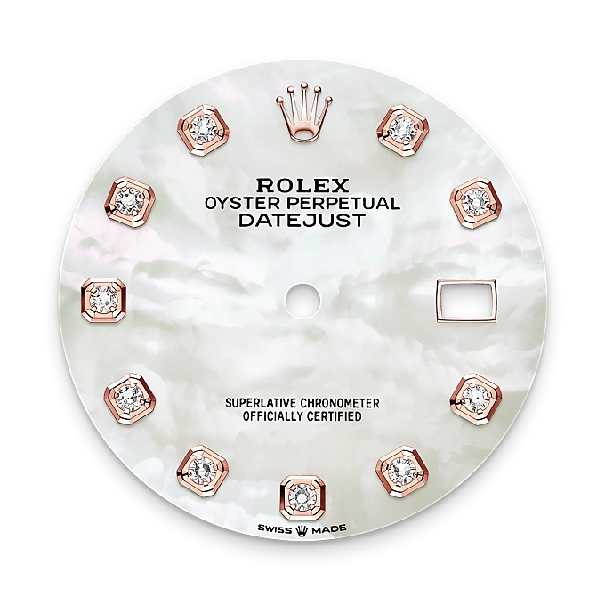 rolex M126231-0022   - Il quadrante in madreperla