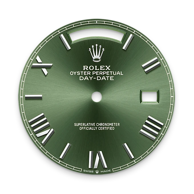 rolex M228349RBR-0030   - Il quadrante verde oliva
