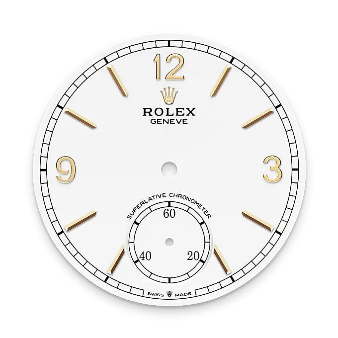 rolex M52508-0006   - Il quadrante bianco intenso