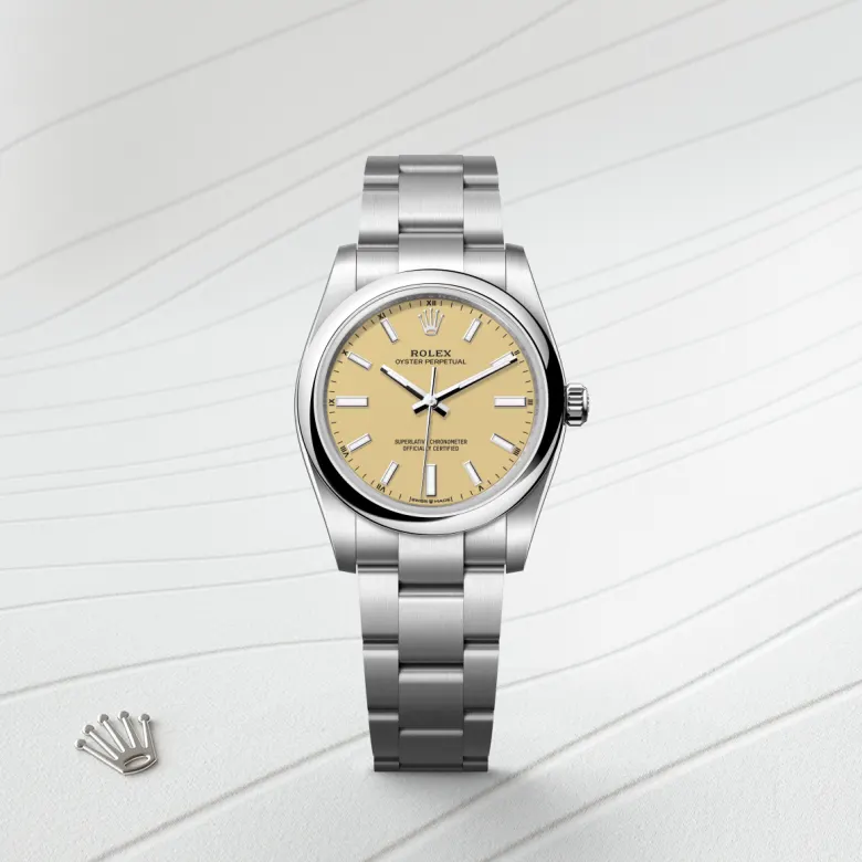 rolex M124200-0007   - Quadrante beige