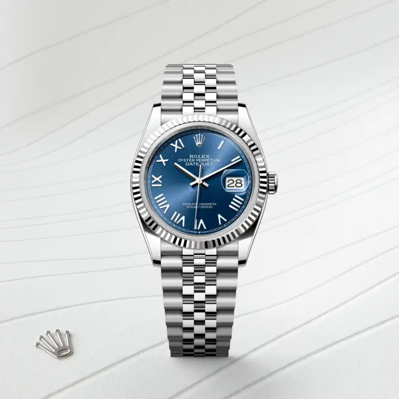 rolex M126234-0069   - Lunetta zigrinata