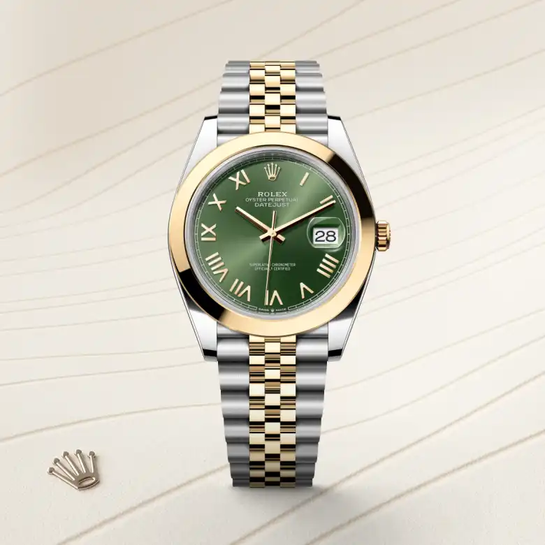 rolex M126303-0024   - Il quadrante verde oliva