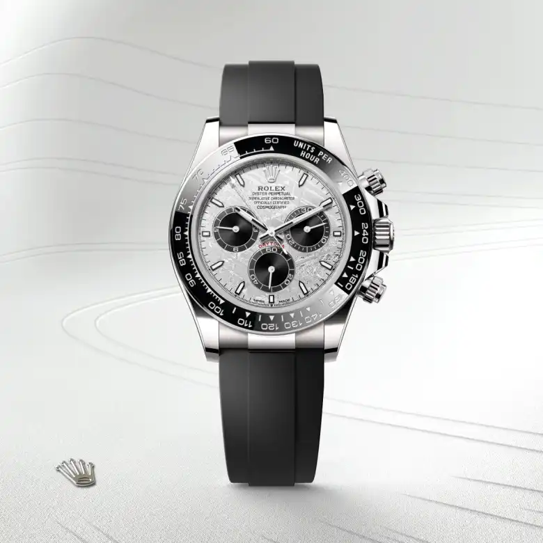 rolex M126519LN-0007   - Il quadrante in meteorite