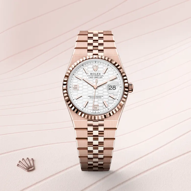 rolex M127235-0001   - Il quadrante bianco intenso