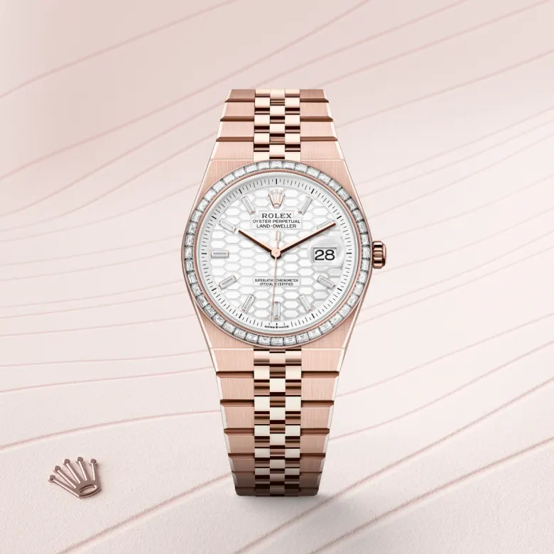 rolex M127285TBR-0002   - Il quadrante bianco intenso