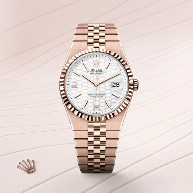 rolex M127335-0001   - Il quadrante bianco intenso