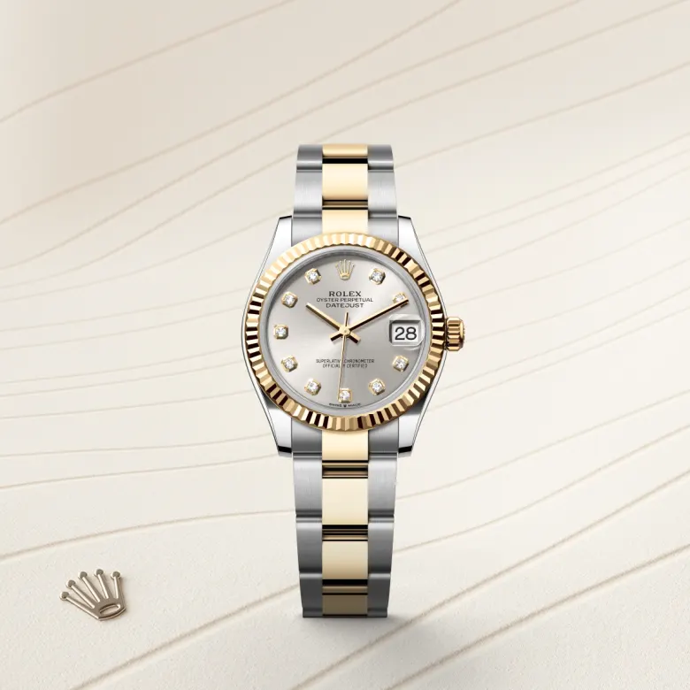 rolex M278273-0019   - Il quadrante argentato