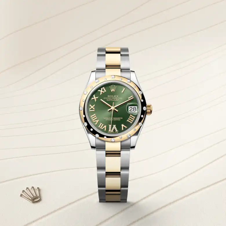 rolex M278343RBR-0015   - Il quadrante verde oliva