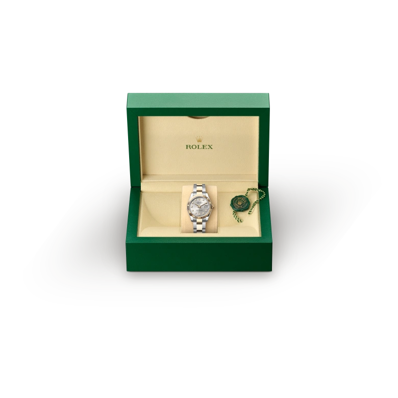 rolex M278273-0019   - Il quadrante argentato