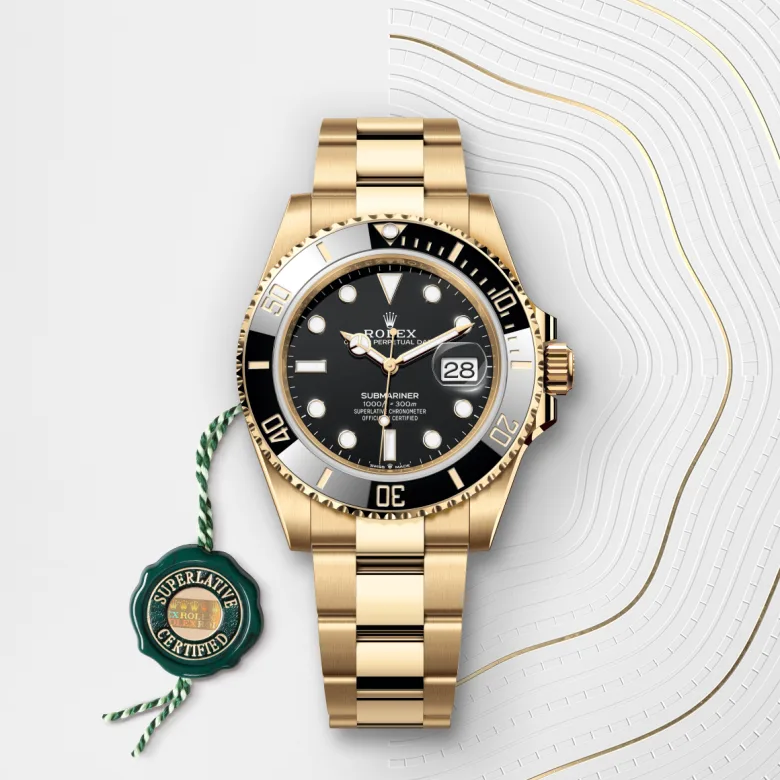 rolex M126618LN-0002   - La lunetta girevole unidirezionale
