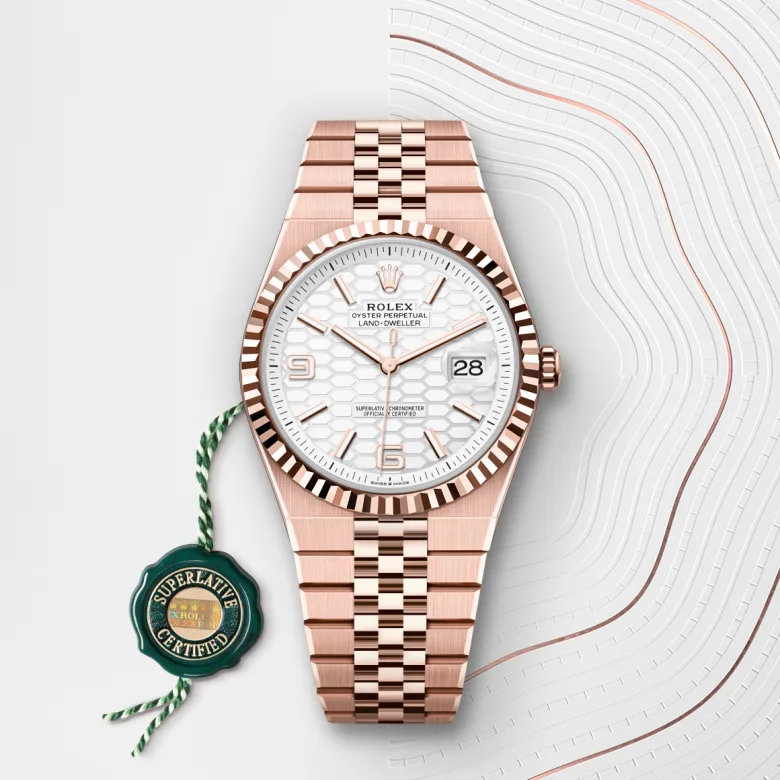 rolex M127335-0001   - Il quadrante bianco intenso