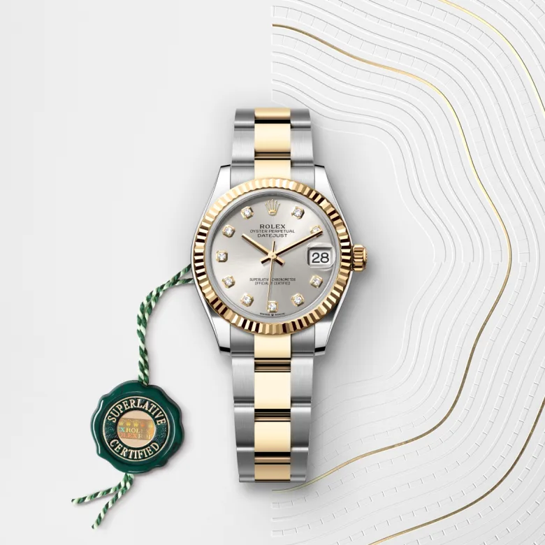rolex M278273-0019   - Il quadrante argentato