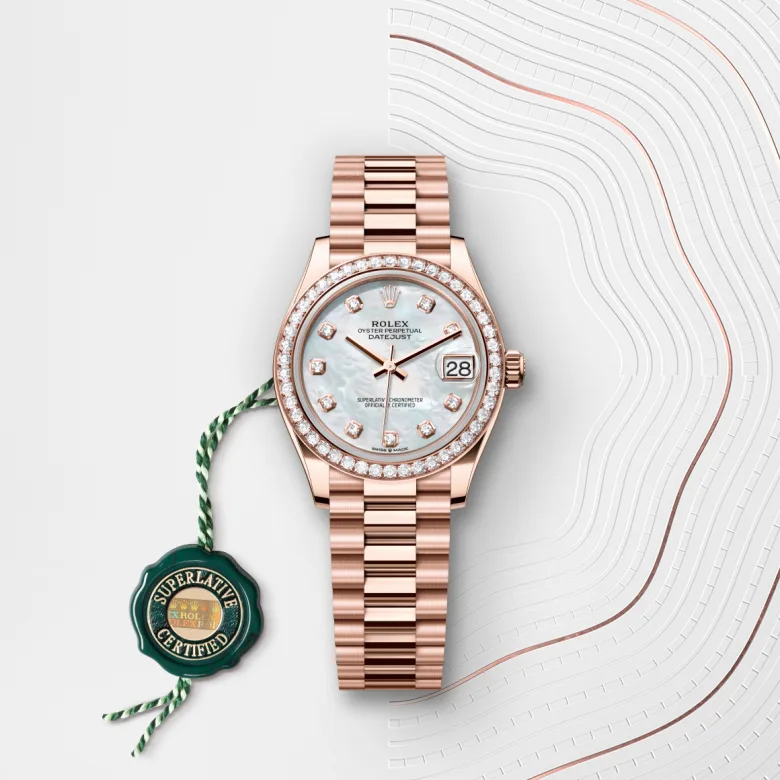 rolex M278285RBR-0005   - Il quadrante in madreperla