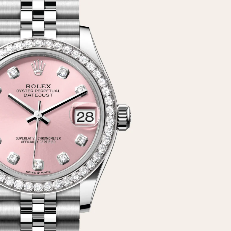 rolex M278384RBR-0036   - Il quadrante rosa
