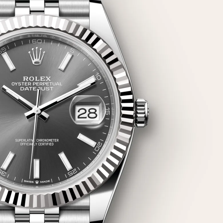 rolex M126334-0014   - Lunetta zigrinata