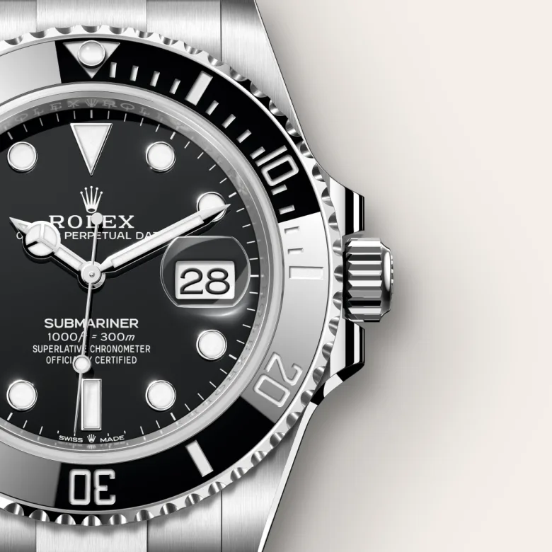 rolex M126610LN-0001   - La lunetta girevole unidirezionale