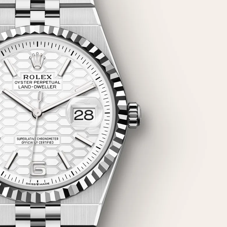 rolex M127234-0001   - Il quadrante bianco intenso