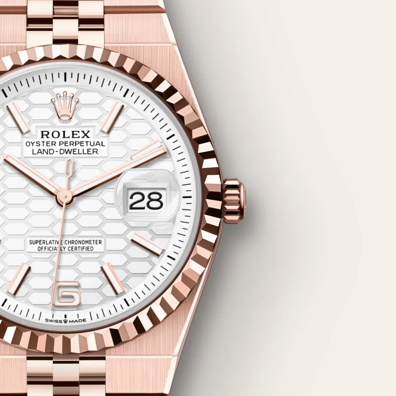 rolex M127235-0001   - Il quadrante bianco intenso