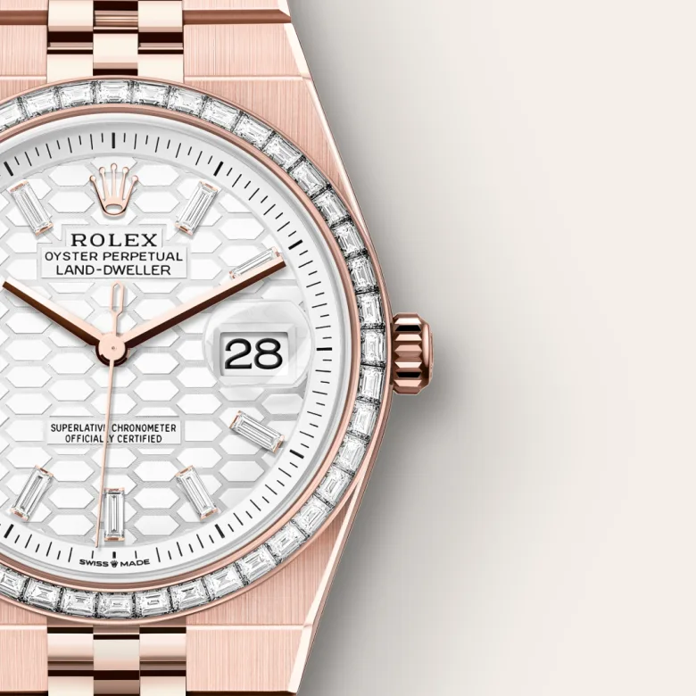 rolex M127285TBR-0002   - Il quadrante bianco intenso