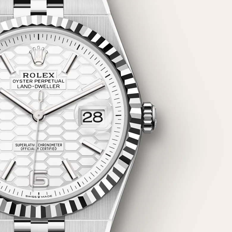 rolex M127334-0001   - Il quadrante bianco intenso