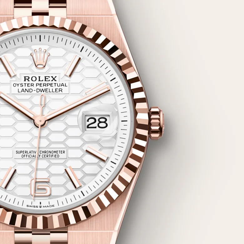 rolex M127335-0001   - Il quadrante bianco intenso