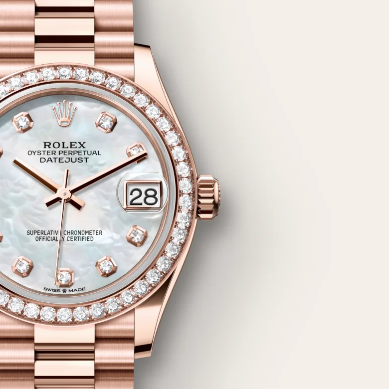 rolex M278285RBR-0005   - Il quadrante in madreperla